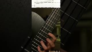 Minor hexatonic in 3 octaves on bassguitar [upl. by Takakura675]