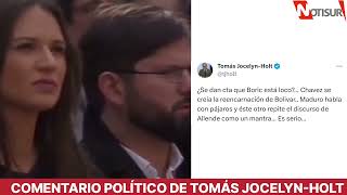 Tomás JocelynHolt ¿Se dan cuenta que Boric está loco [upl. by Aliuqet]