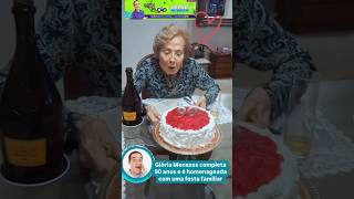 GLÓRIA MENEZES CELEBRA 90 ANOS E É HOMENAGEADA COM UMA FESTA FAMILIAR I shorts [upl. by Louisa]