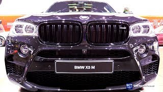 2018 BMW X5 M Black Fire Edition  Exterior and Interior Walkaround  2018 Detroit Auto Show [upl. by Jenkel]