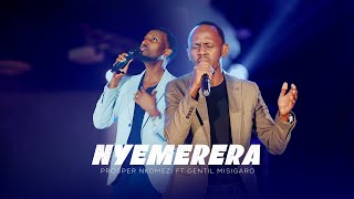 Prosper Nkomezi ft Gentil Misigaro  Hembura mwami Nyemerera live [upl. by Ajak725]