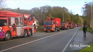 30112013 Brandweer Assen opent twee nieuwe kazernes met feestelijke optocht [upl. by Enrichetta]