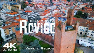 ROVIGO 2024 🇮🇹 Drone Aerial 4K  Veneto Italy Italia [upl. by Sheley]