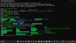 How to create fasta file with genetic sequence using WSL ubuntu and transfer files between the OS [upl. by Oilisab735]