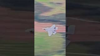 THIS WAS LOW MACH LOOP F35 STEALTH FIGHTER JET f35 machloop royalairforce [upl. by Allehcim]