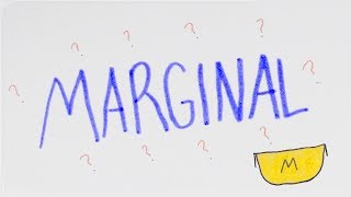 quotMarginalquot Explained in 90 Seconds  Economics [upl. by Cousins]