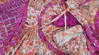 Bengaluru silk pura jaal work embroidery kaam RK amp Kishori dress [upl. by Olly781]