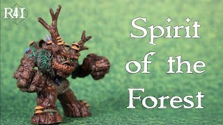 Spirit of the Forest Painting Tutorial [upl. by Idden]