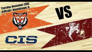 Beardstown vs GriggsvillePerry JV  High School Boys Basketball [upl. by Luapnoj]