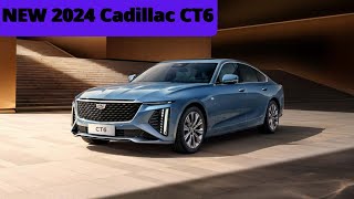 All New 2024 Cadillac CT6  2024 Cadillac CT6 Release date Interior amp Exterior [upl. by Nodnek]