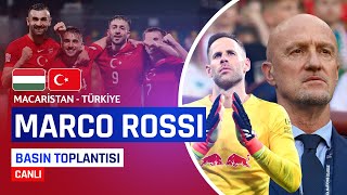 Marco Rossi  Peter Gulacsi Basın Toplantısı Canlı Yayın  Macaristan  Türkiye Maçına Doğru [upl. by Aleacin243]