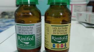 Rinifol dry syrup Vs Rinifol Z dry syrup Hindi me farak janiye [upl. by Pisano]