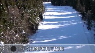 Pinzolo ski slope Competition [upl. by Ardnahs]