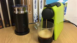 Nespresso Essenza Mini 濃縮沖泡影片 [upl. by Linus]