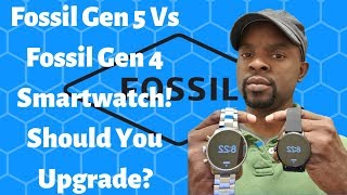 Fossil Gen 5 Vs Fossil Gen 4 Smartwatches Should you upgrade [upl. by Cousin]