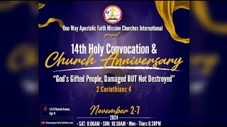 Convocation 2024  One Way Apostolic Faith Mission  Thursday Night [upl. by Cnahc]