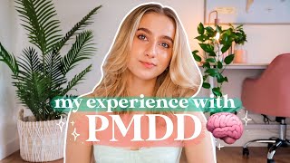 MY LIFE WITH PMDD premenstrual dysphoric disorder » diagnosis symptoms amp helpful habits [upl. by Oinotna672]