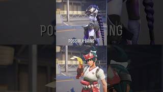 Kiriko and Widowmaker interaction  Overwatch 2 [upl. by Prager]