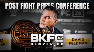 BKFC 67 POSTFIGHT PRESS CONFERENCE  LIVE [upl. by Milla]