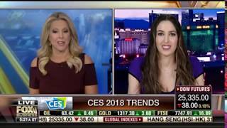 Nisa Amoils VC and Angel Investor Talks CES on Fox Business FBNAM [upl. by Jermyn15]