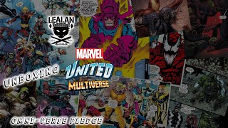 Unboxing Marvel United Multiverse  Omniverse Pledge [upl. by Synn]