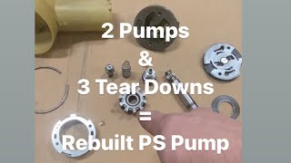 Ford Power Steering Pump Rebuild [upl. by Danforth]