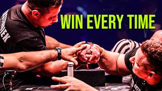 HOW TO WIN AT ARM WRESTLING PRO TIPS amp TRICKS [upl. by Banwell77]