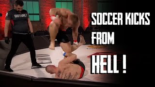 Soccer Kicks From Hell The Most Brutal POLISH Bare Knuckle Fights [upl. by Eillak]