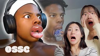 Korean Girls React To Clips That Made ISHOWSPEED Famous  𝙊𝙎𝙎𝘾 [upl. by Whittaker104]