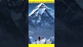 Mount Everest’s Secret How It Grows Taller Every Yearquotfacts shorts shortvideo viralvideo [upl. by Feltie]