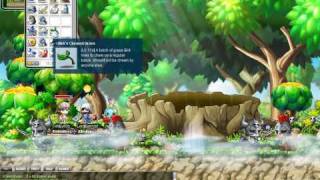 Fourth Job Advancement In Maplestory Walkthrough [upl. by Yuille]