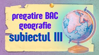 Pregatire pentru bac la geografieSubiectul III Romania Europa UE [upl. by Dimah]