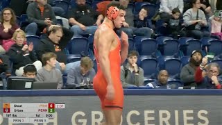 197lbs Luke Stout Princeton vs Cole Urbas Penn [upl. by Ber]