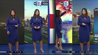 Elita Loresca with the morning Accuweather forecast for ABC13 Houston November 22 2024 [upl. by Avad]