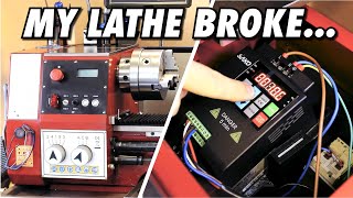 How to do a VFD Conversion and Motor Swap for a Lathe [upl. by Caputto]