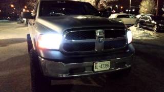 2015 DODGE RAM 1500 LED HEADLIGHT BULBS CJR PERFORMANCE [upl. by Dre]