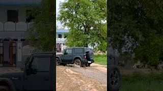 lReal power of Mahindra Thar 👿🔥 shorts viral [upl. by Henri164]