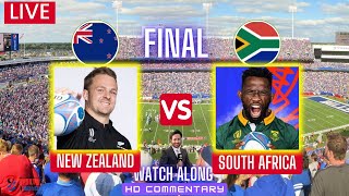 New Zealand vs South Africa  Rugby WC Final  New Zealand vs South Africa Live Watch Along [upl. by Cadmarr]