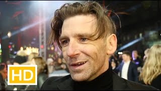 Paul Anderson at The Revenant premiere on playing bad guys Alan Rickman [upl. by Selhorst]