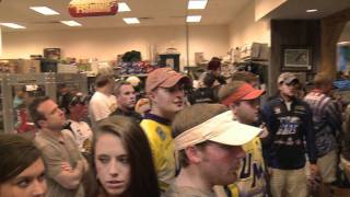 Tornado Warning at Cabelas College Night 2011 [upl. by Relyat983]