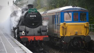 GBRf 73107  Network Southeast 73128 On RHTT Passes Eridge Working 3W90  Saturday 19th October 2024 [upl. by Aynwad229]