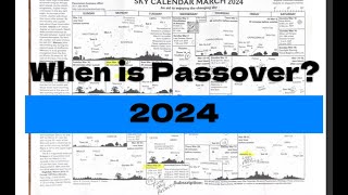 When is Passover in 2024 and how to Figure it out Biblically passover passover2024 Christian [upl. by Ellehcyar]