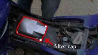 Yamaha YZF R15 ver 20 KampN YA1208 replacement air filter Installationmpg [upl. by Launcelot484]