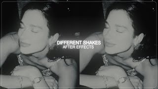 different shakes  after effects [upl. by Arrehs]