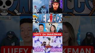 LUFFY G4 SNAKEMAN VS KATAKURI  REACTION MASHUP [upl. by Nellahs327]