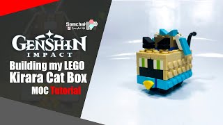 LEGO Genshin Impact Kirara Cat Box MOC Tutorial  Somchai Ud [upl. by Ecarret]