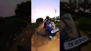 Yamaha R15 v3 bike ride on 💥 insta 360 x3 camera view v3modified r15v3 sportsbike shorts stunt [upl. by Medrek]