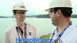 HydroVision International 2010 Technical Tour Bridgewater Hydro Station [upl. by Kalb]