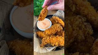 Chicken finger strips chef food recipe cooking chicken easyrecipe foodie shorts subscribe [upl. by Caraviello962]