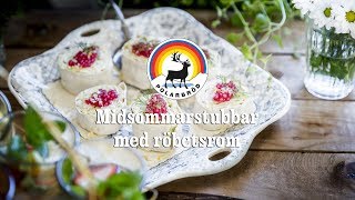 Polarbröd Recept  Midsommarstubbar med rödbetsrom [upl. by Yuma290]